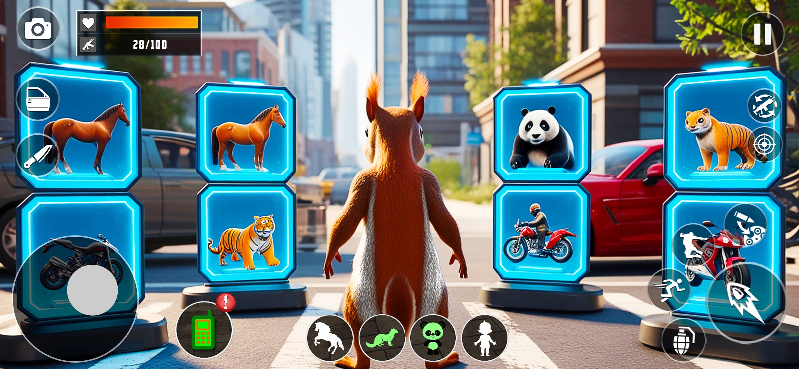 Squirrel Super Hero Action Sim screenshot 2 - screenshot