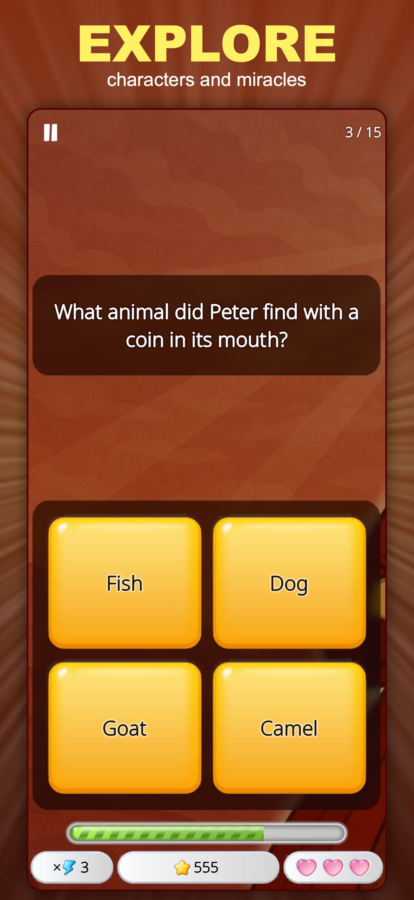 Bible Quiz: Trivia Game screenshot 2 - screenshot