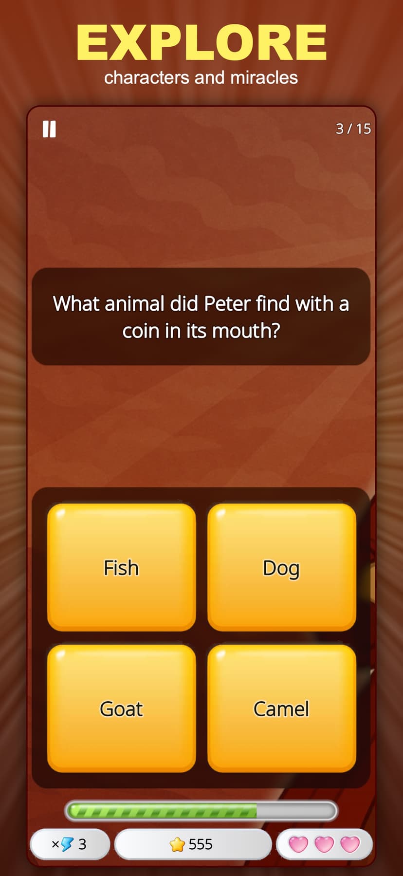 Bible Quiz: Trivia Game screenshot 2 - screenshot