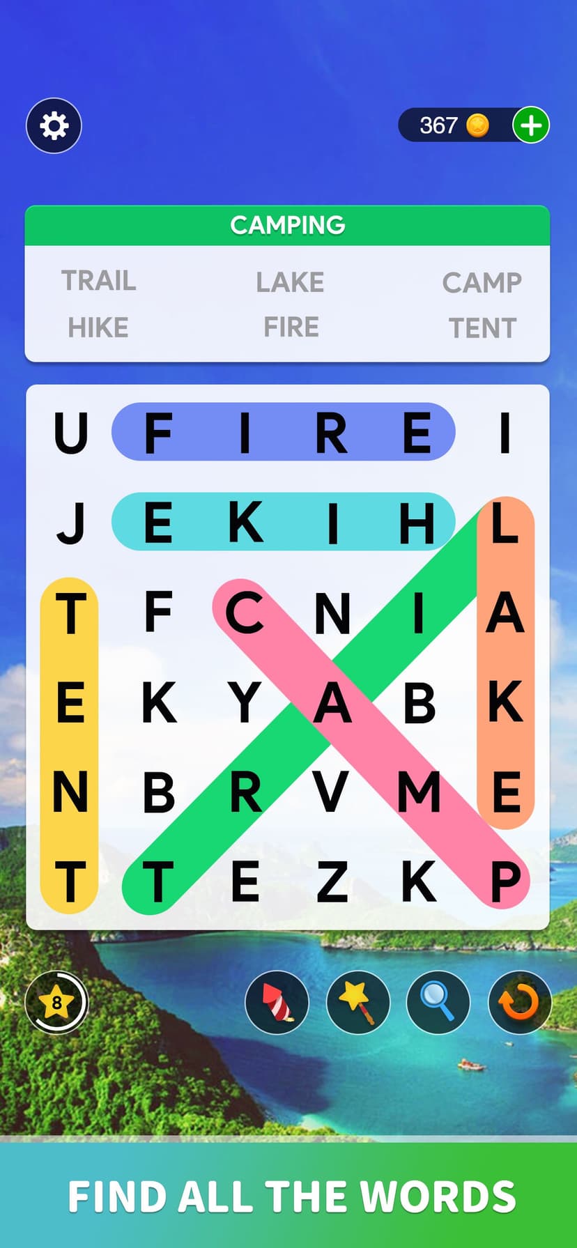 Word Search Journey: Word Game screenshot 1 - screenshot