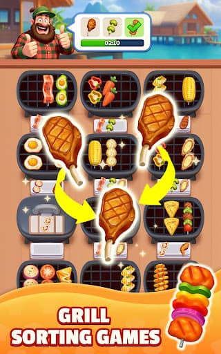 Grill Match - Food Sort Puzzle screenshot 9 - screenshot