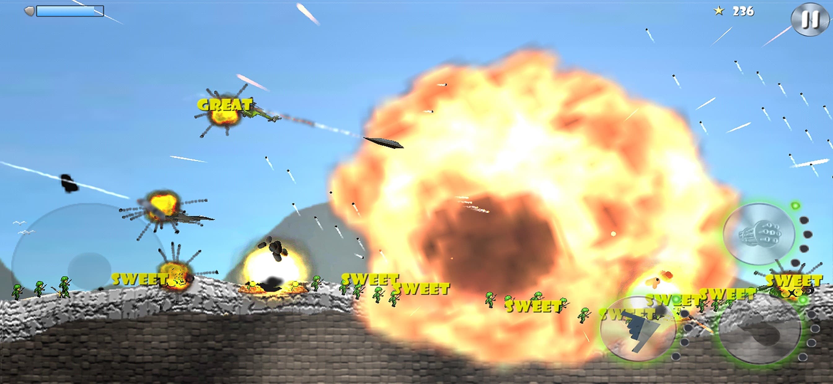 Carpet Bombing - Bomber Attack screenshot 1 - screenshot