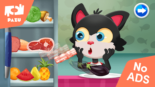 Paw Kitchen Kids Cooking Games screenshot 1 - screenshot