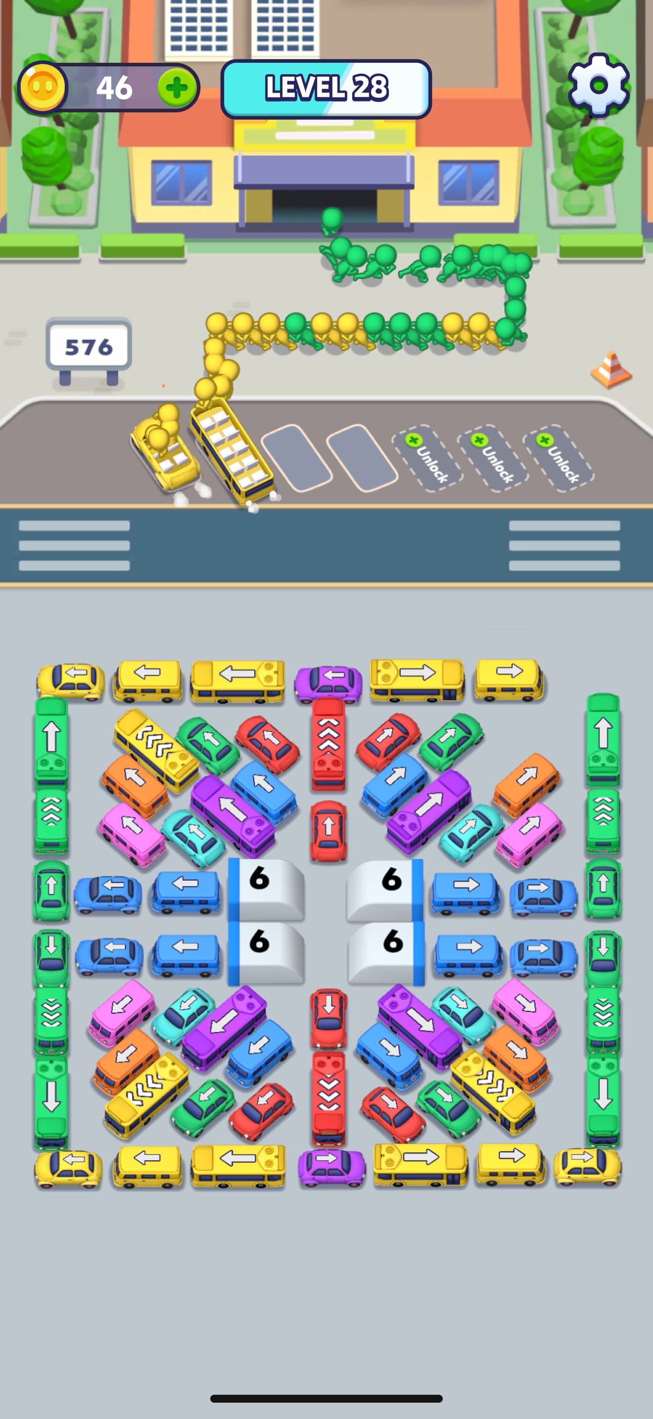 Crazy Bus Jam - Traffic Escape screenshot 2 - screenshot