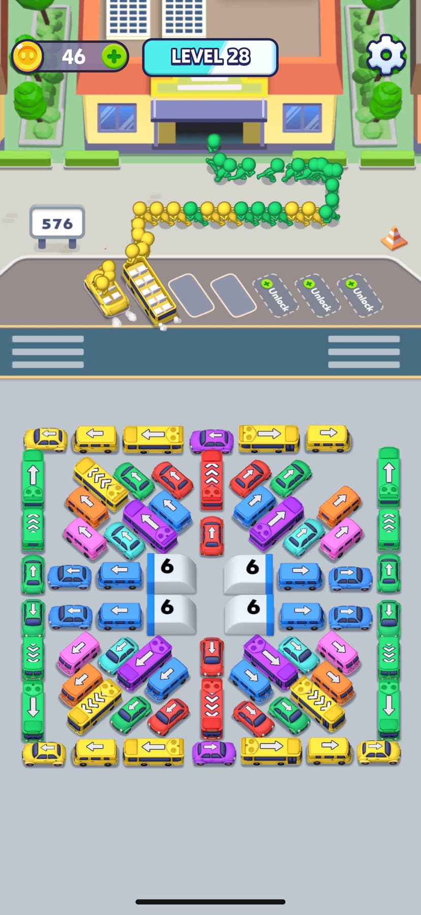 Crazy Bus Jam - Traffic Escape screenshot 2 - screenshot