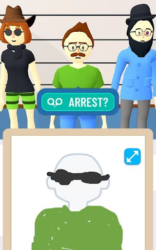 Line Up: Draw the Criminal screenshot 9 - screenshot