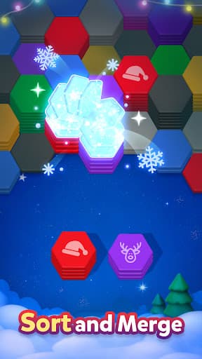 Hexa Merge: Tile Sort Puzzle screenshot 21 - screenshot