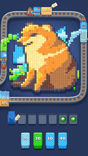 Flow Puzzle: Pixel Color Game screenshot 4 - screenshot
