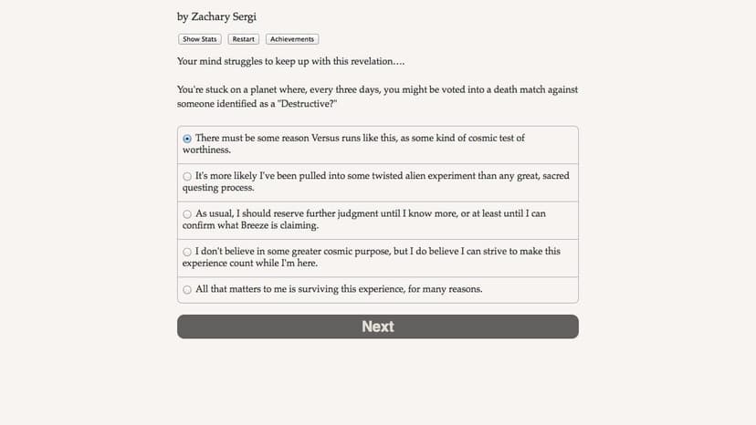 Null - screenshot