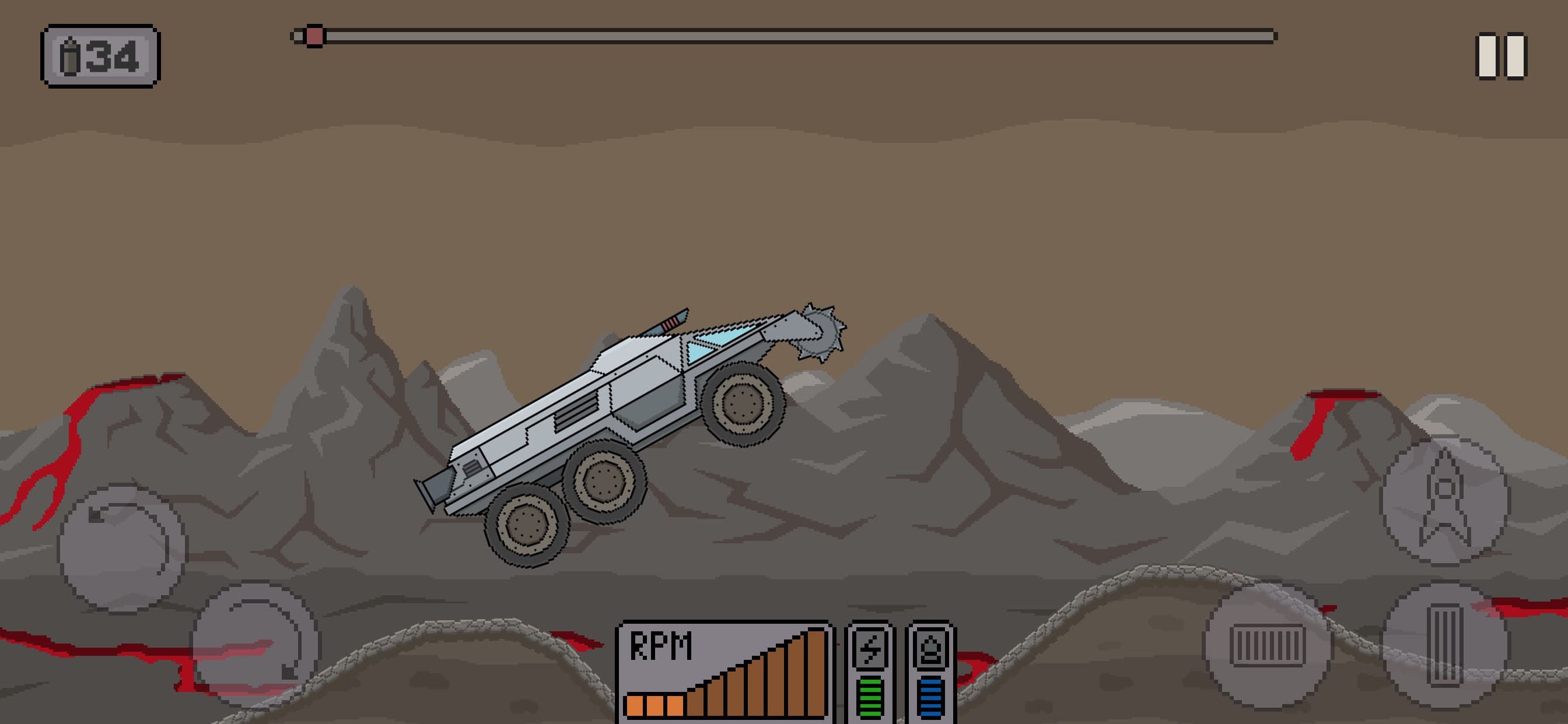 Death Rover: Space Zombie Rush screenshot 6 - screenshot