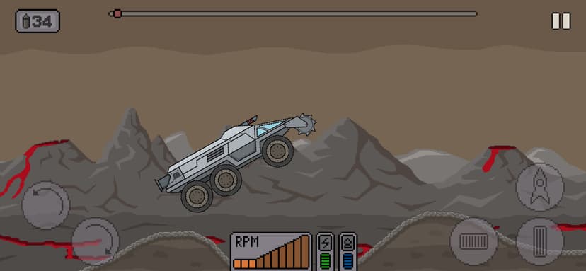 Death Rover: Space Zombie Rush screenshot 6 - screenshot