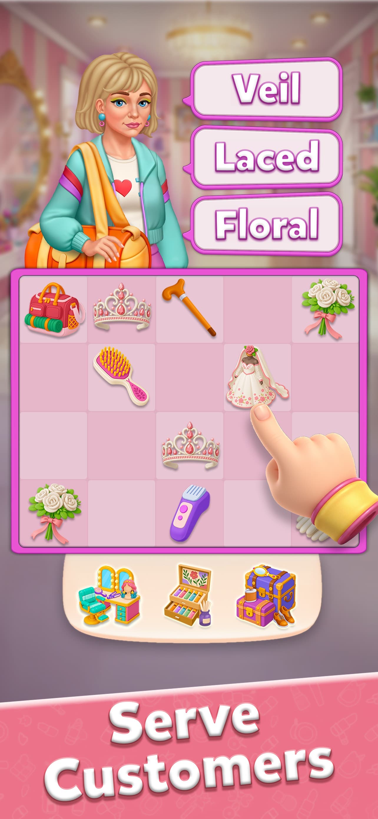 Glow Tales: Merge & Makeover screenshot 3 - screenshot