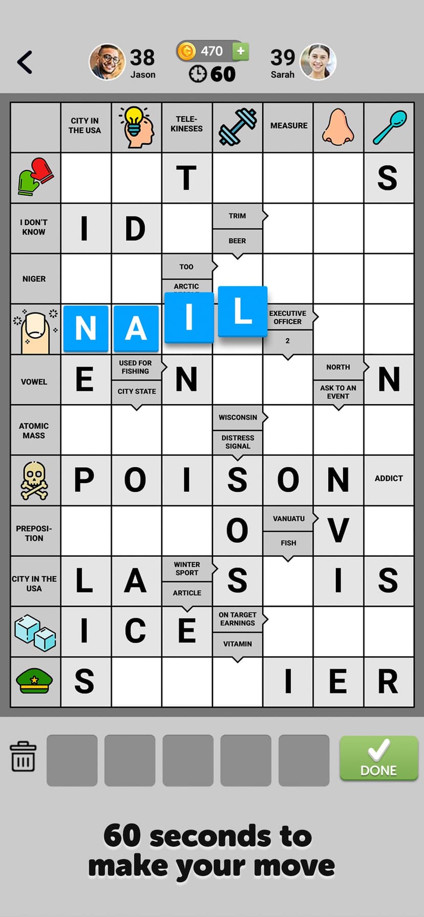Wordgrams - Crossword & Puzzle screenshot 1 - screenshot