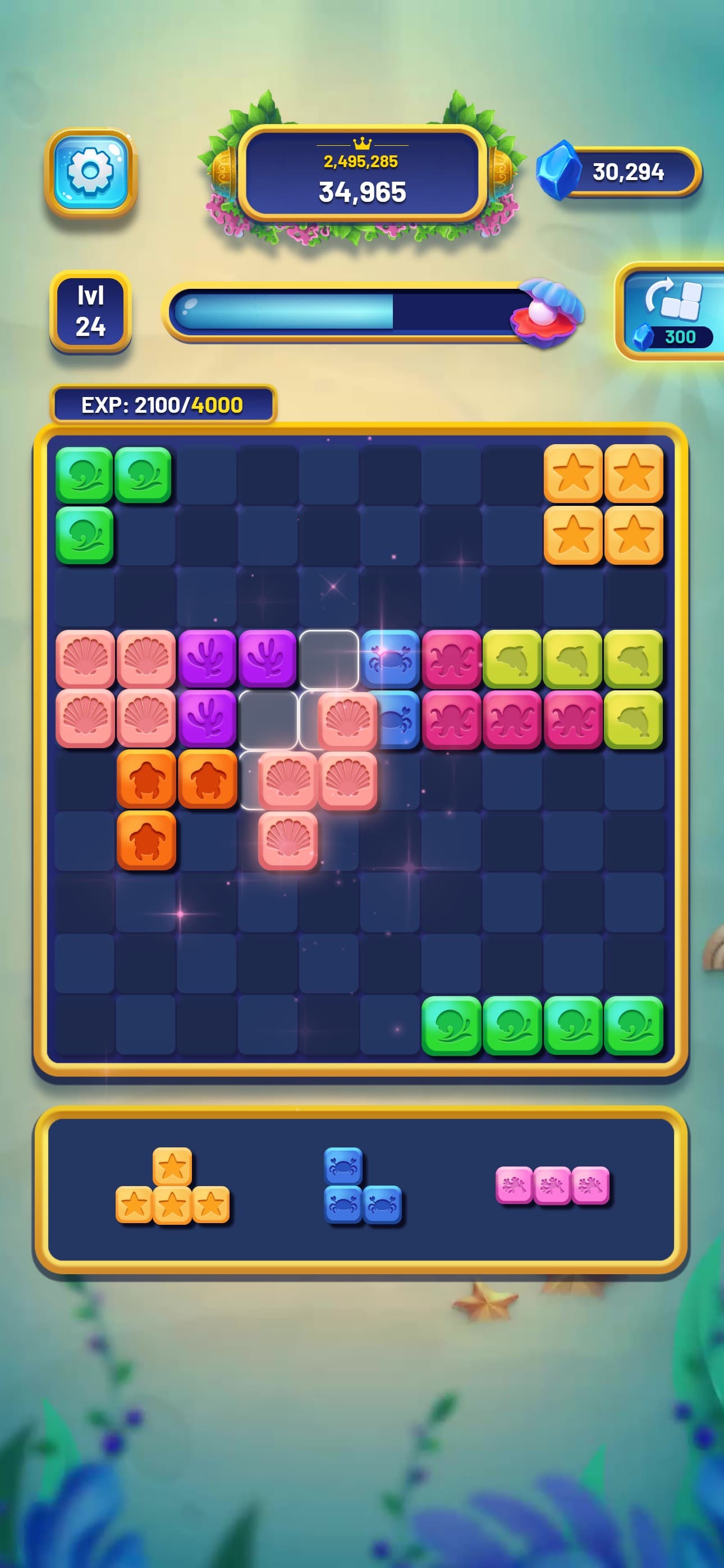 Sea Block 1010 screenshot 5 - screenshot