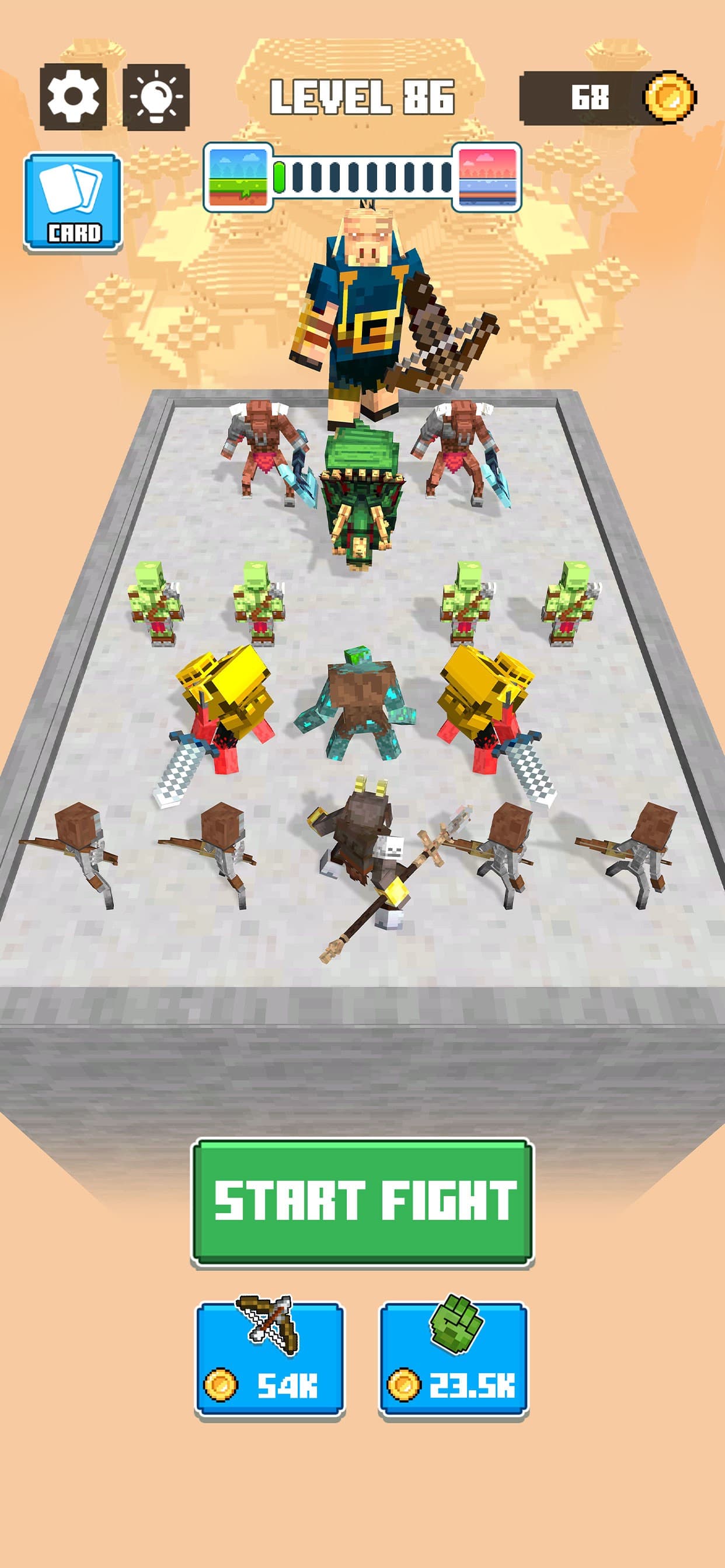 Merge Craft - Dinosaur Battle screenshot 3 - screenshot
