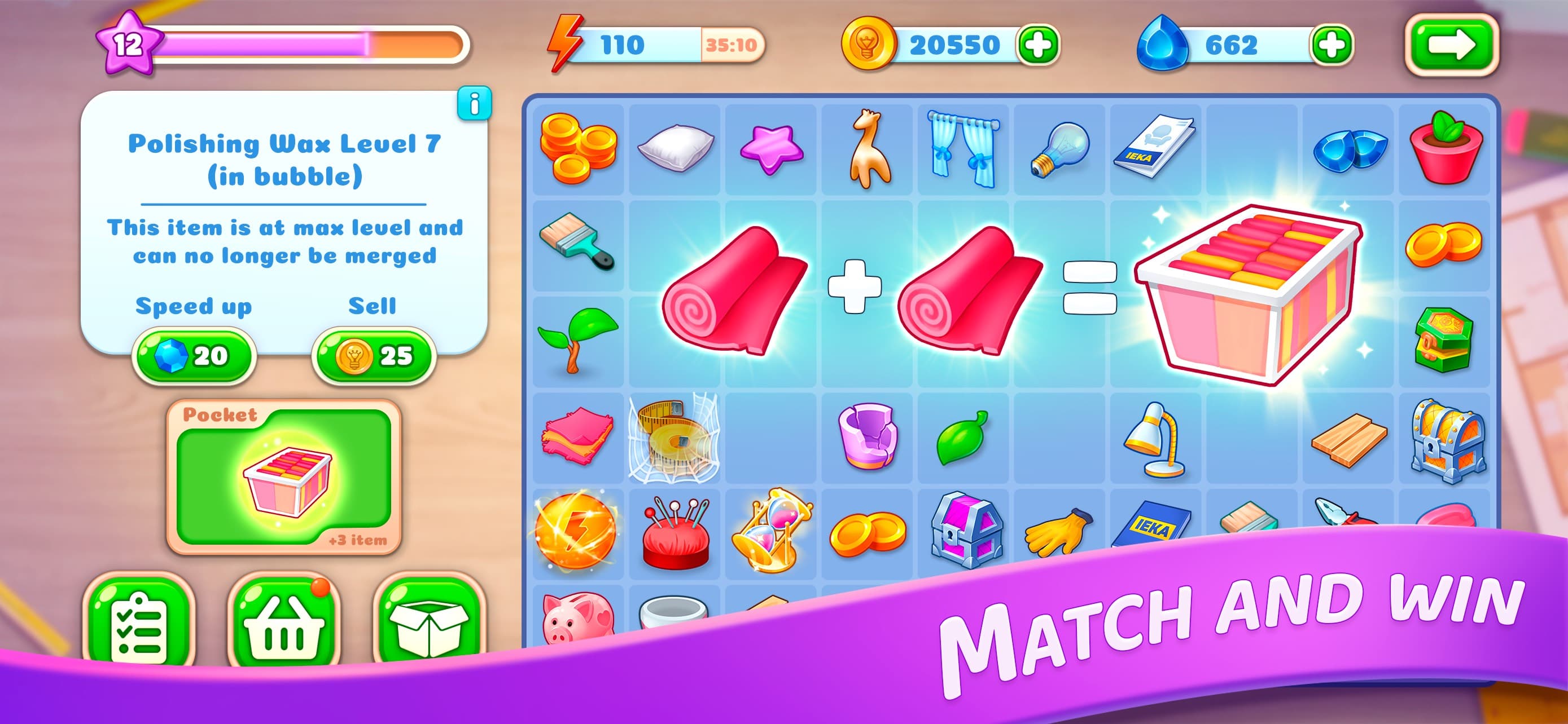 Merge Design: Home Makeover screenshot 5 - screenshot