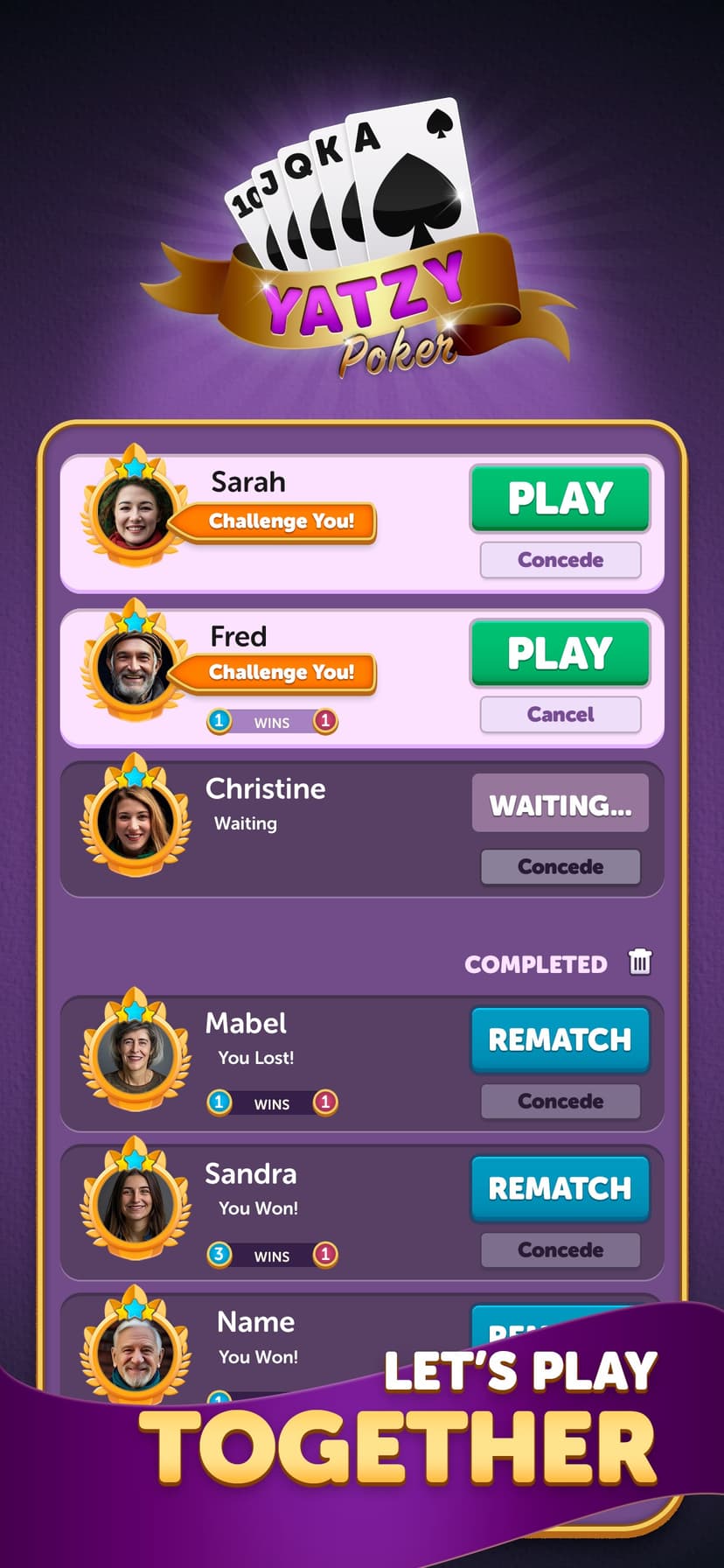 Yatzy Cards screenshot 3 - screenshot