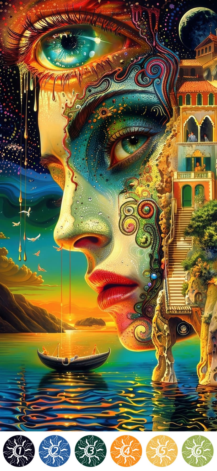 Surreal Color Paint By Number screenshot 2 - screenshot