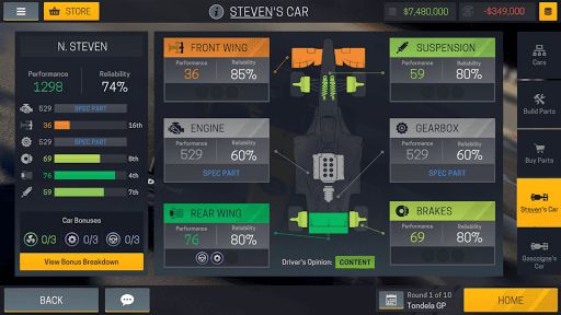 Motorsport Manager Mobile 2 screenshot 3 - screenshot
