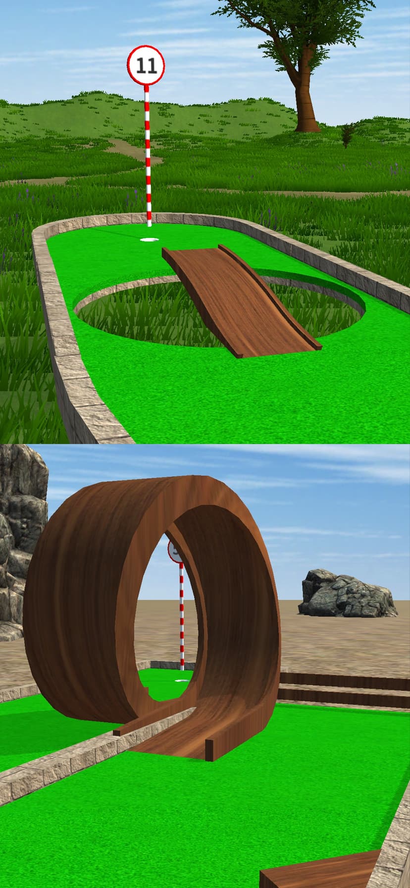 Mini Golf 100 (Putt-Putt Golf) screenshot 1 - screenshot