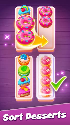 Sweet Sort: Color Sorting Game screenshot 2 - screenshot