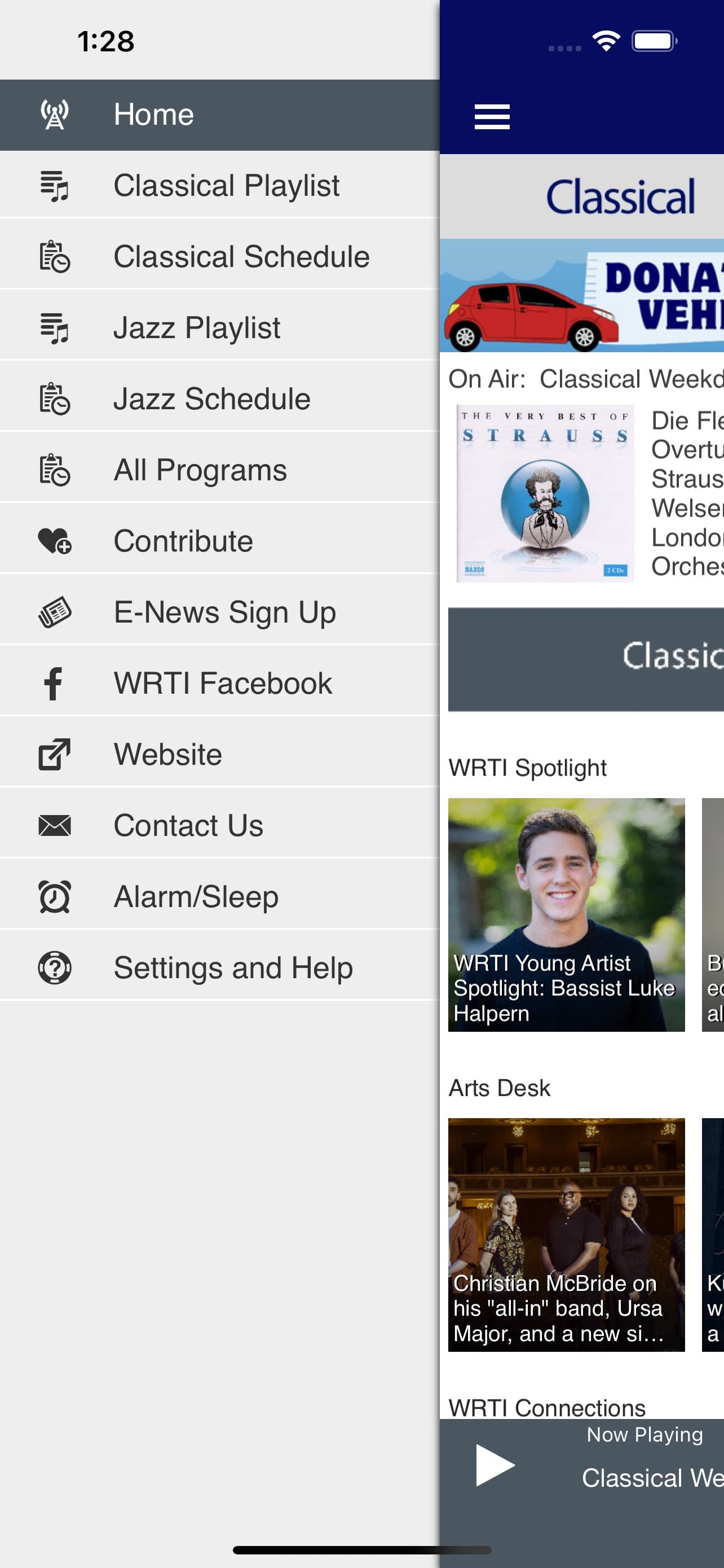 Classical Music & Jazz WRTI screenshot 3 - screenshot