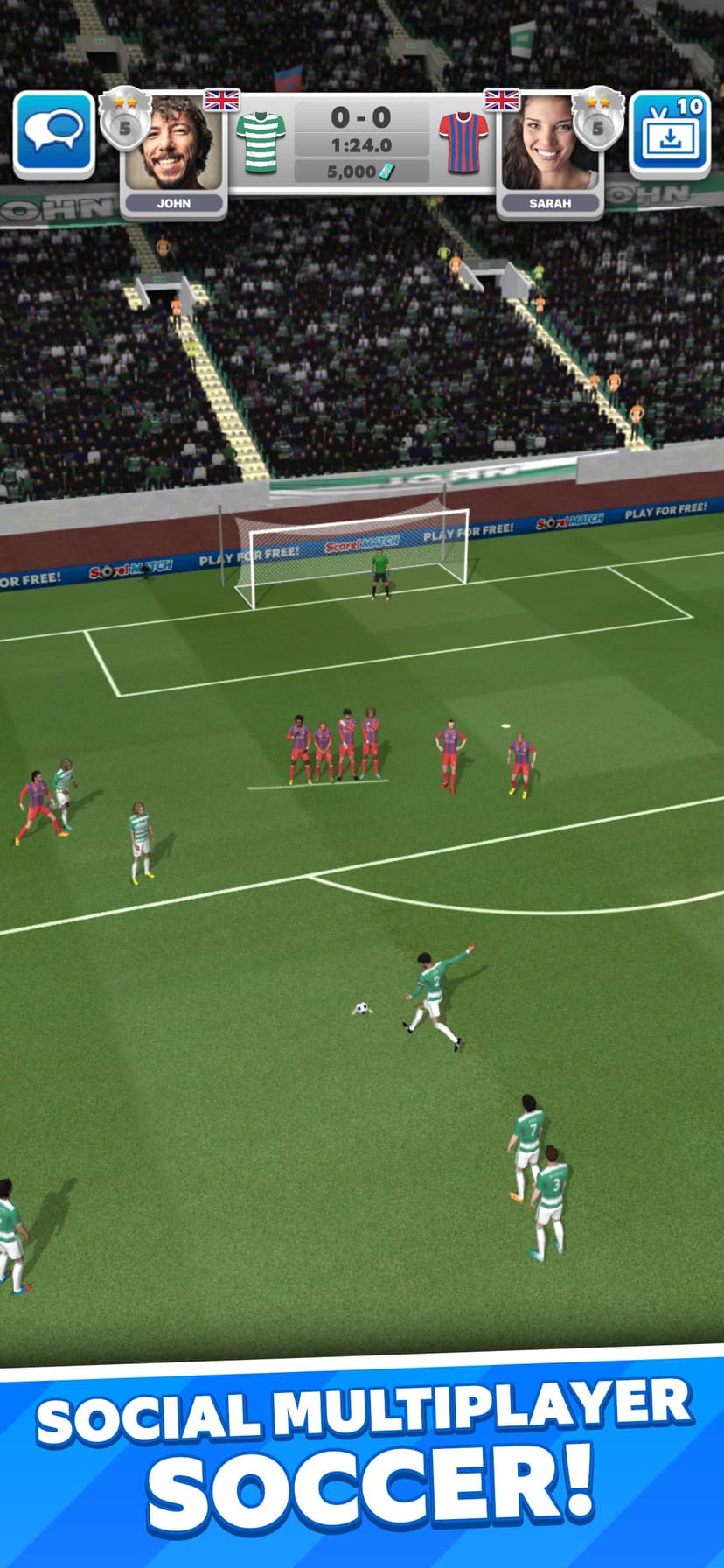 Score! Match - PvP Soccer screenshot 2 - screenshot