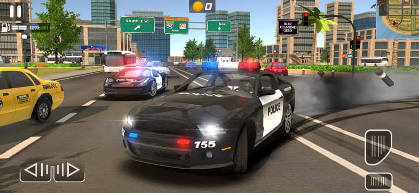 Police Drift Car Driving screenshot 1 - screenshot