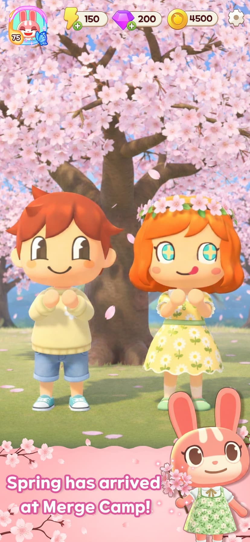 Merge Camp - Cute Animal Fun screenshot 1 - screenshot