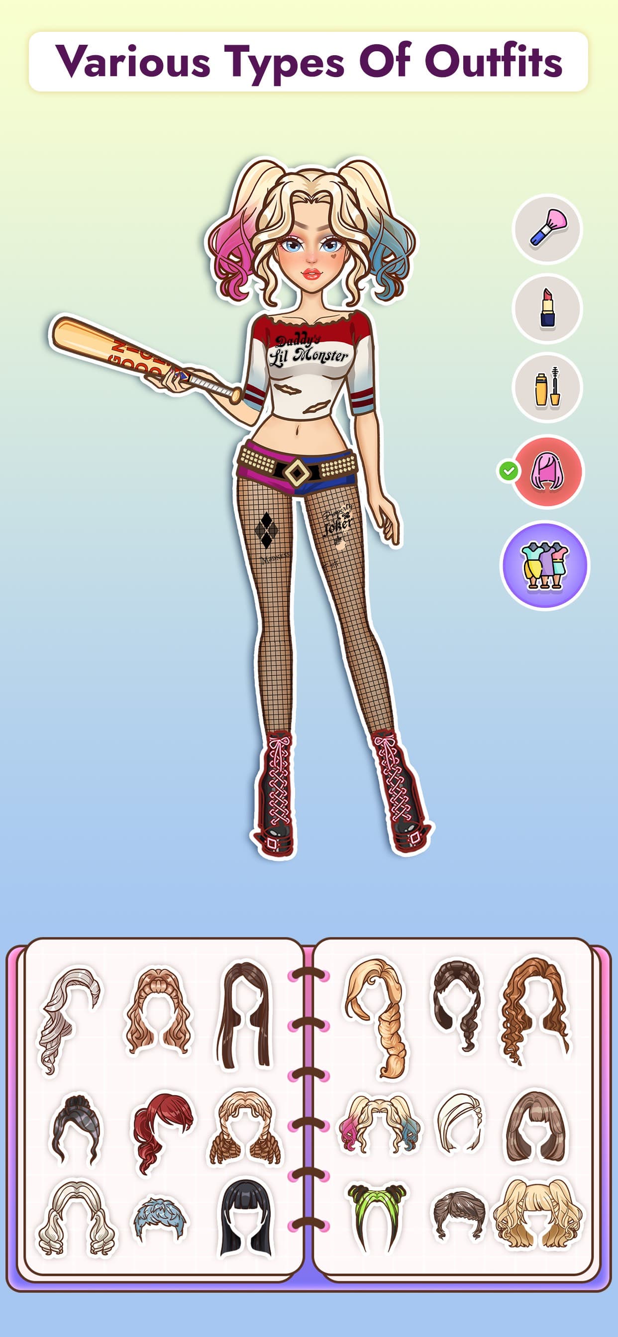 DIY Paper Doll: Dress Up Dolls screenshot 7 - screenshot