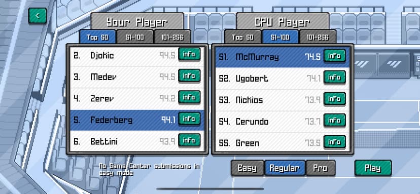 Pixel Pro Tennis screenshot 8 - screenshot