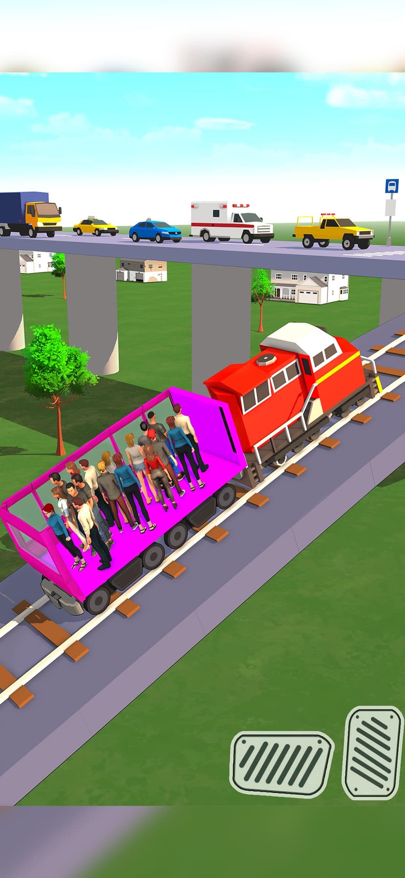 Passenger Express Train Game screenshot 7 - screenshot