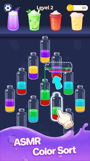 Water Jam Sort: Water Sort screenshot 1 - screenshot