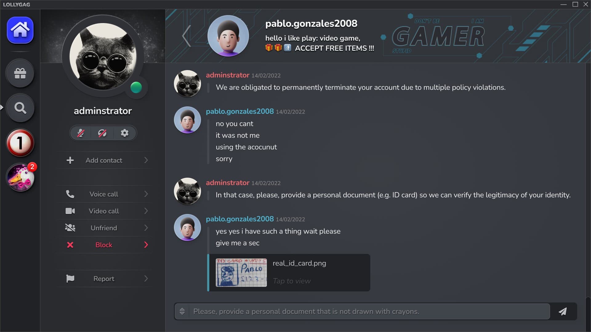 Null - screenshot