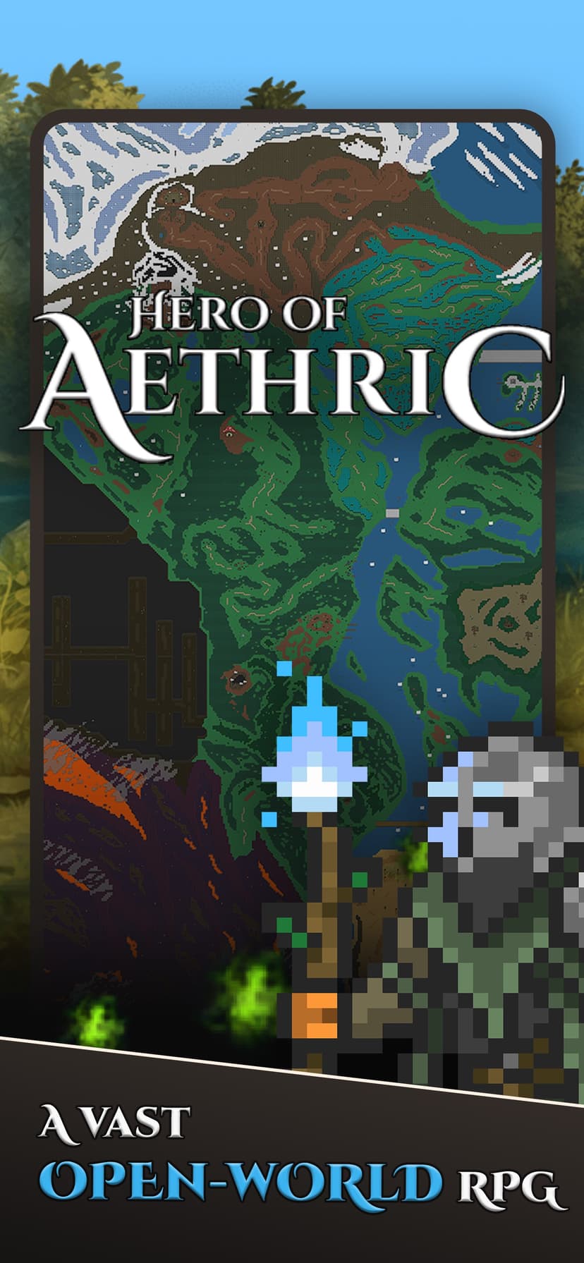 Hero of Aethric: 8 Bit Fantasy screenshot 1 - screenshot