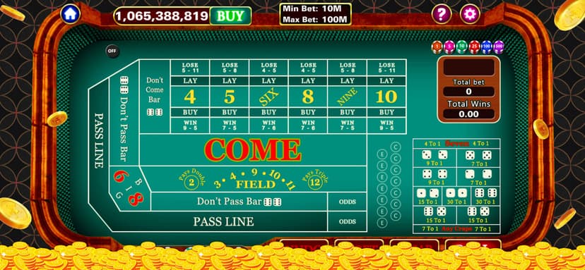 Craps - Casino Style! screenshot 1 - screenshot