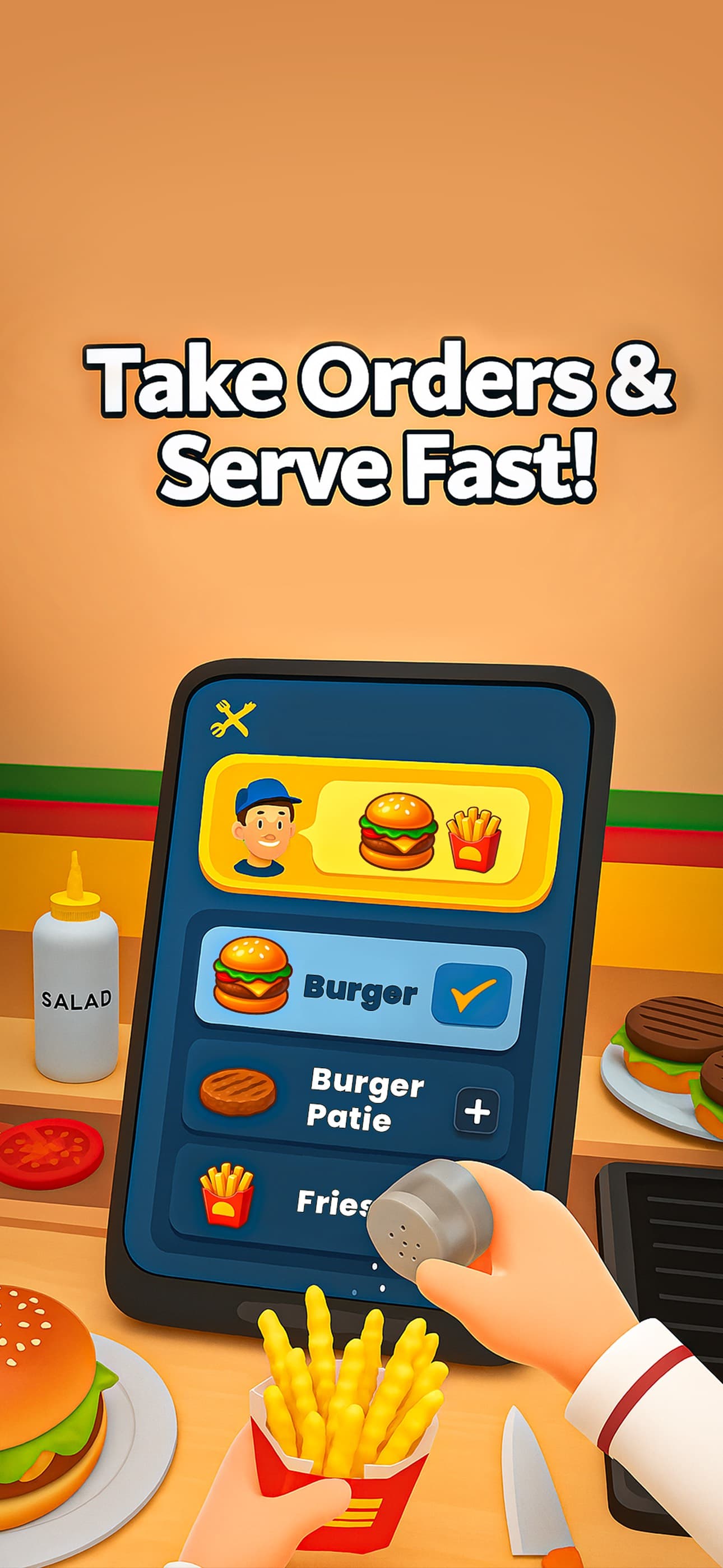 Food Simulator Drive thru Game screenshot 2 - screenshot