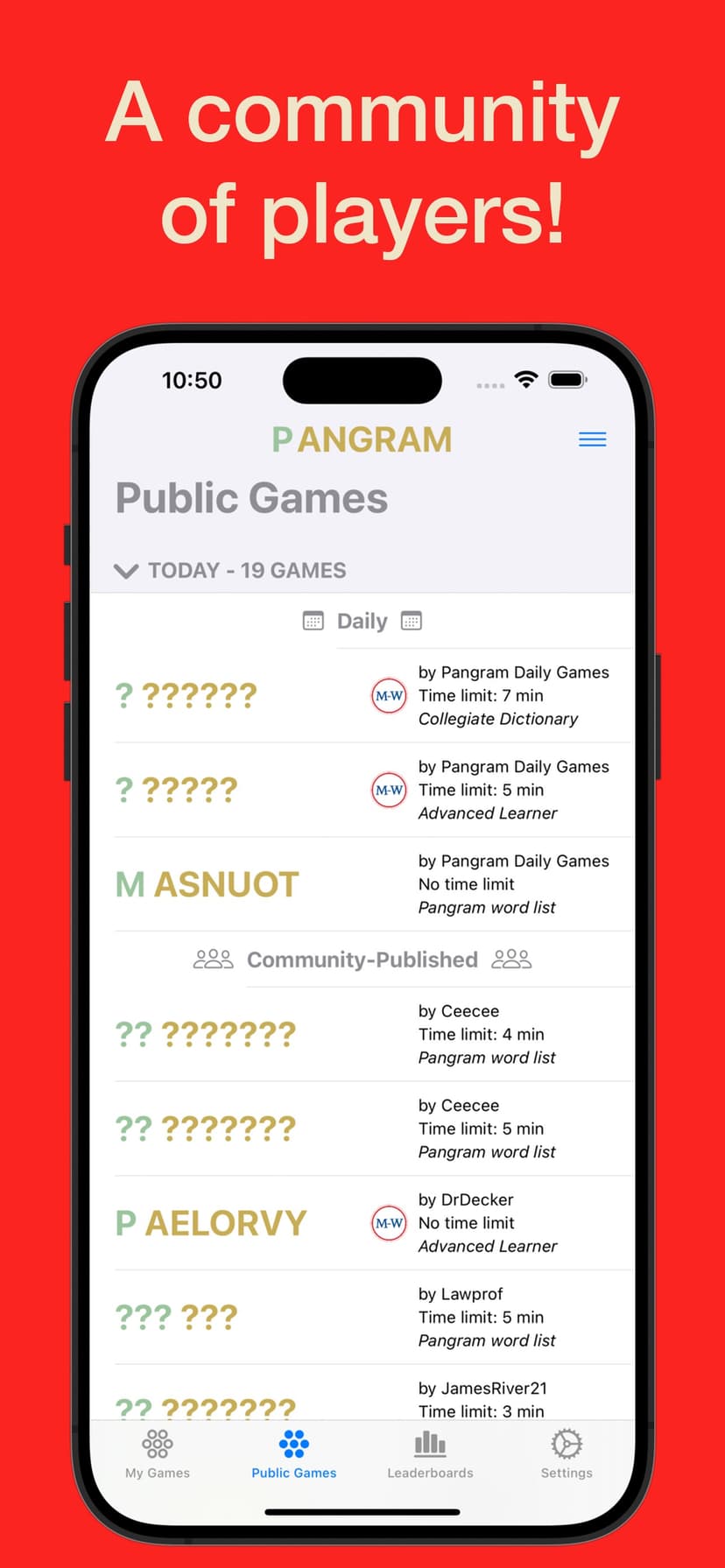 Pangram screenshot 2 - screenshot