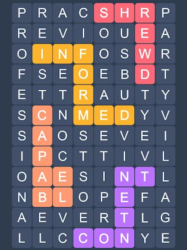 Fillwords: Word Search Puzzles screenshot 7 - screenshot