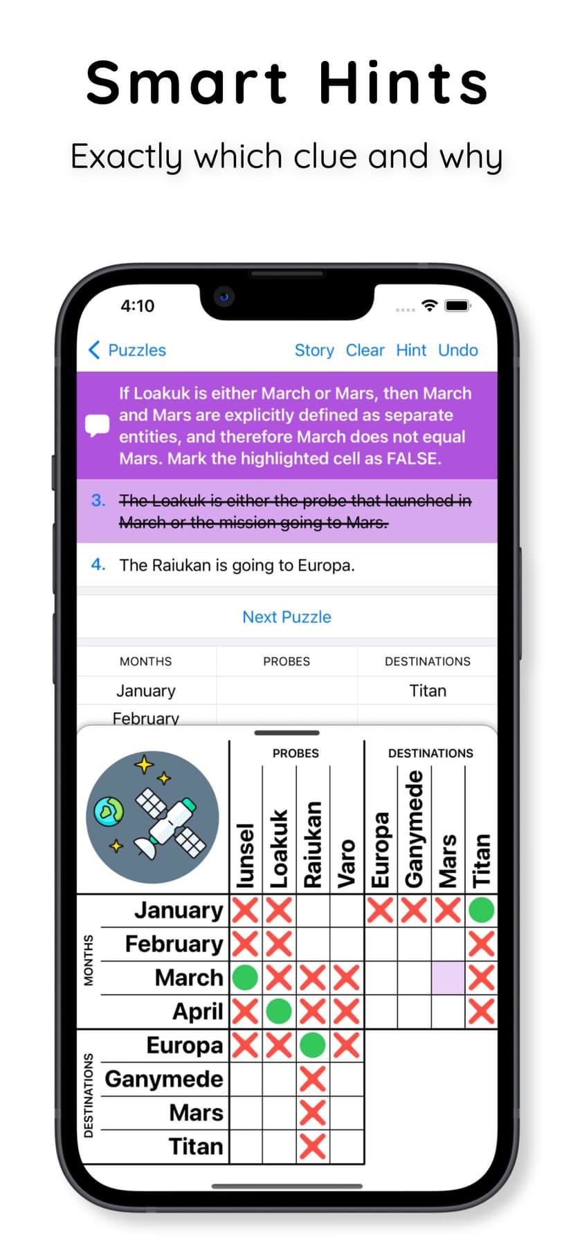 Logic Grid Puzzles screenshot 2 - screenshot