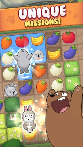 We Bare Bears Match3 Repairs screenshot 2 - screenshot