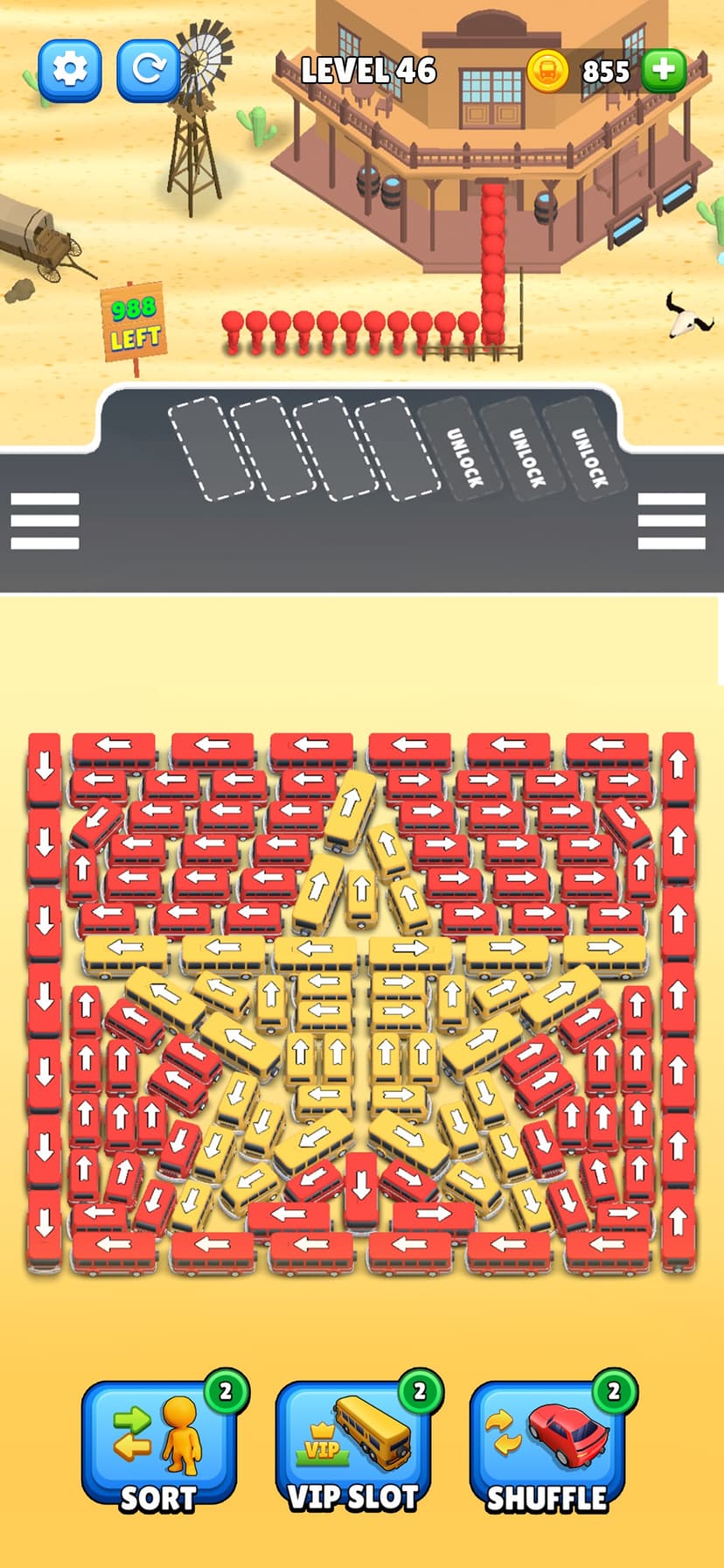 Bus Traffic: Car Puzzle 3D screenshot 3 - screenshot