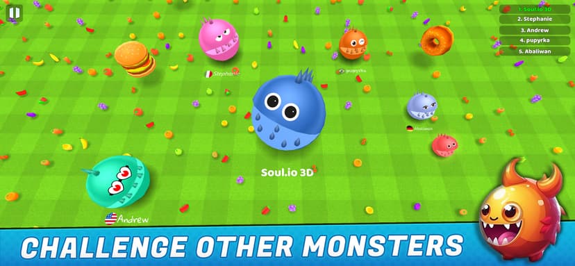 Soul.io 3D - .io Games For Fun screenshot 1 - screenshot
