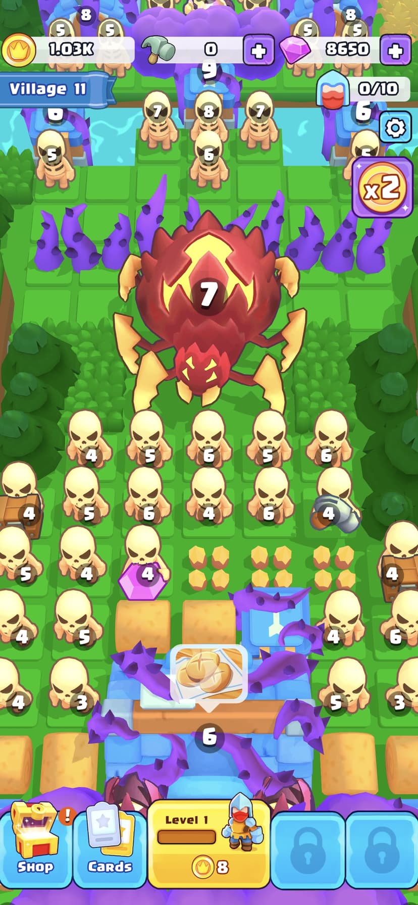 Brave Merge - Battle & Defense screenshot 5 - screenshot
