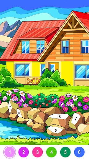 ColorPlanet® Paint by Number screenshot 8 - screenshot