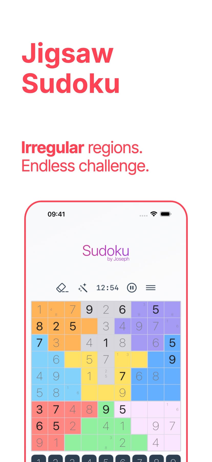 Sudoku by Joseph screenshot 2 - screenshot