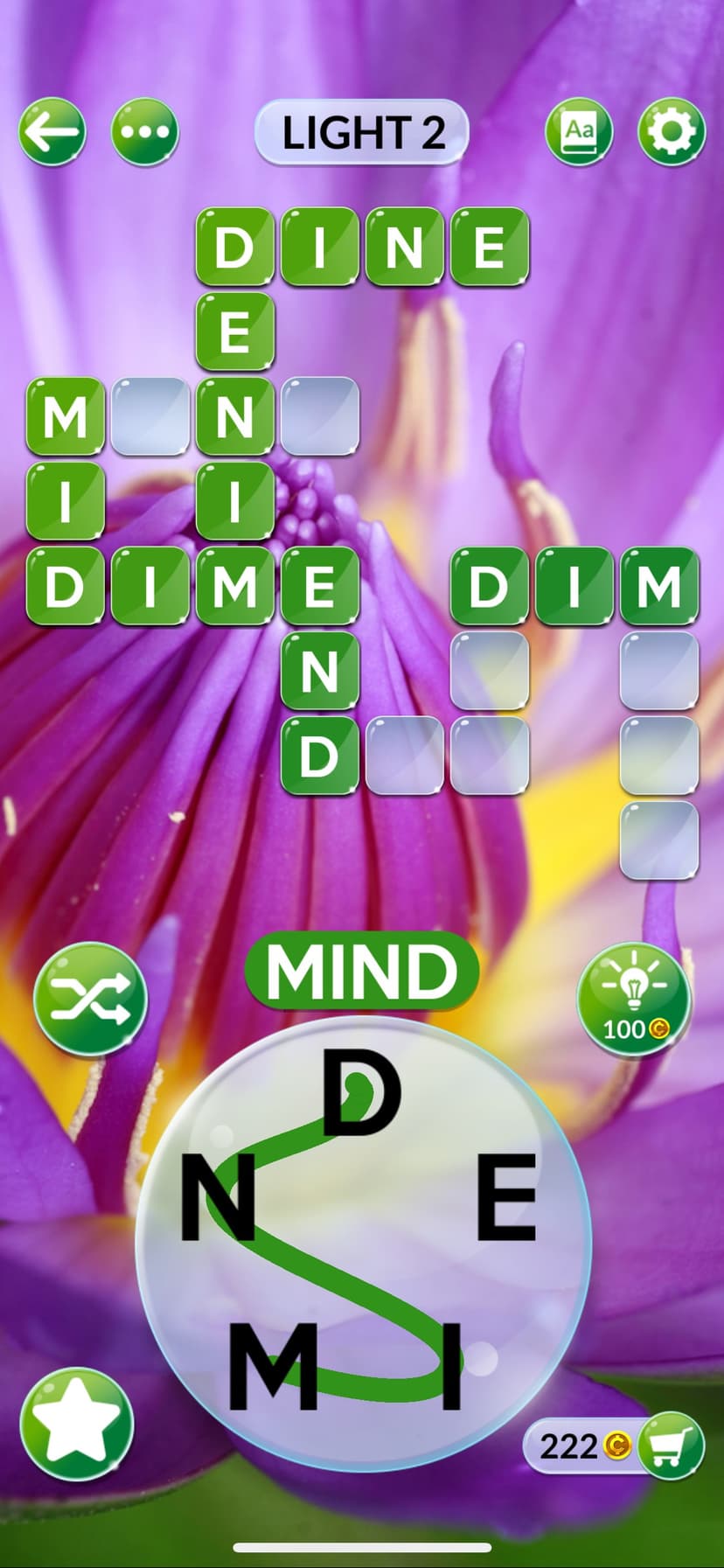 Wordscapes In Bloom screenshot 2 - screenshot