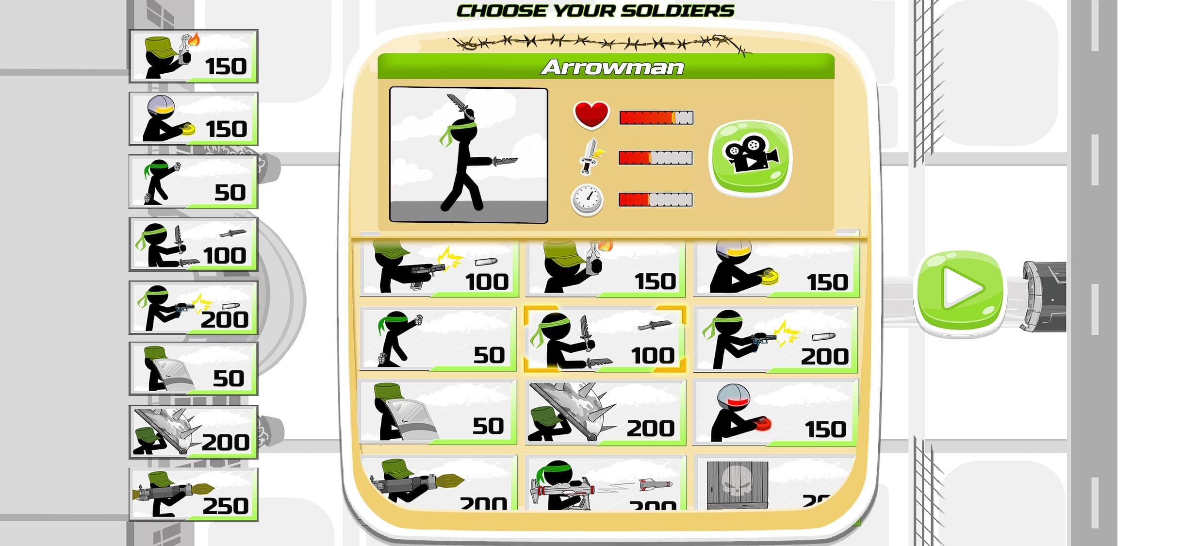 Stickman Army : The Defenders screenshot 2 - screenshot