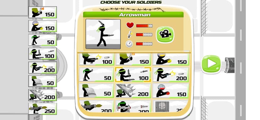 Stickman Army : The Defenders screenshot 2 - screenshot