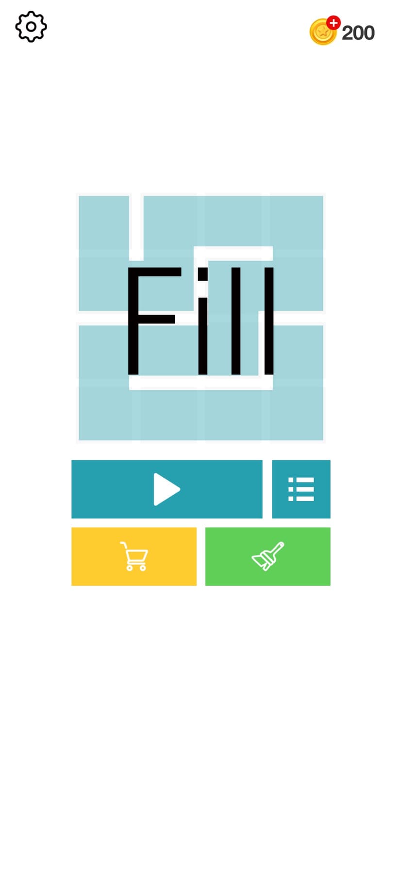 Fill one-line puzzle game screenshot 1 - screenshot